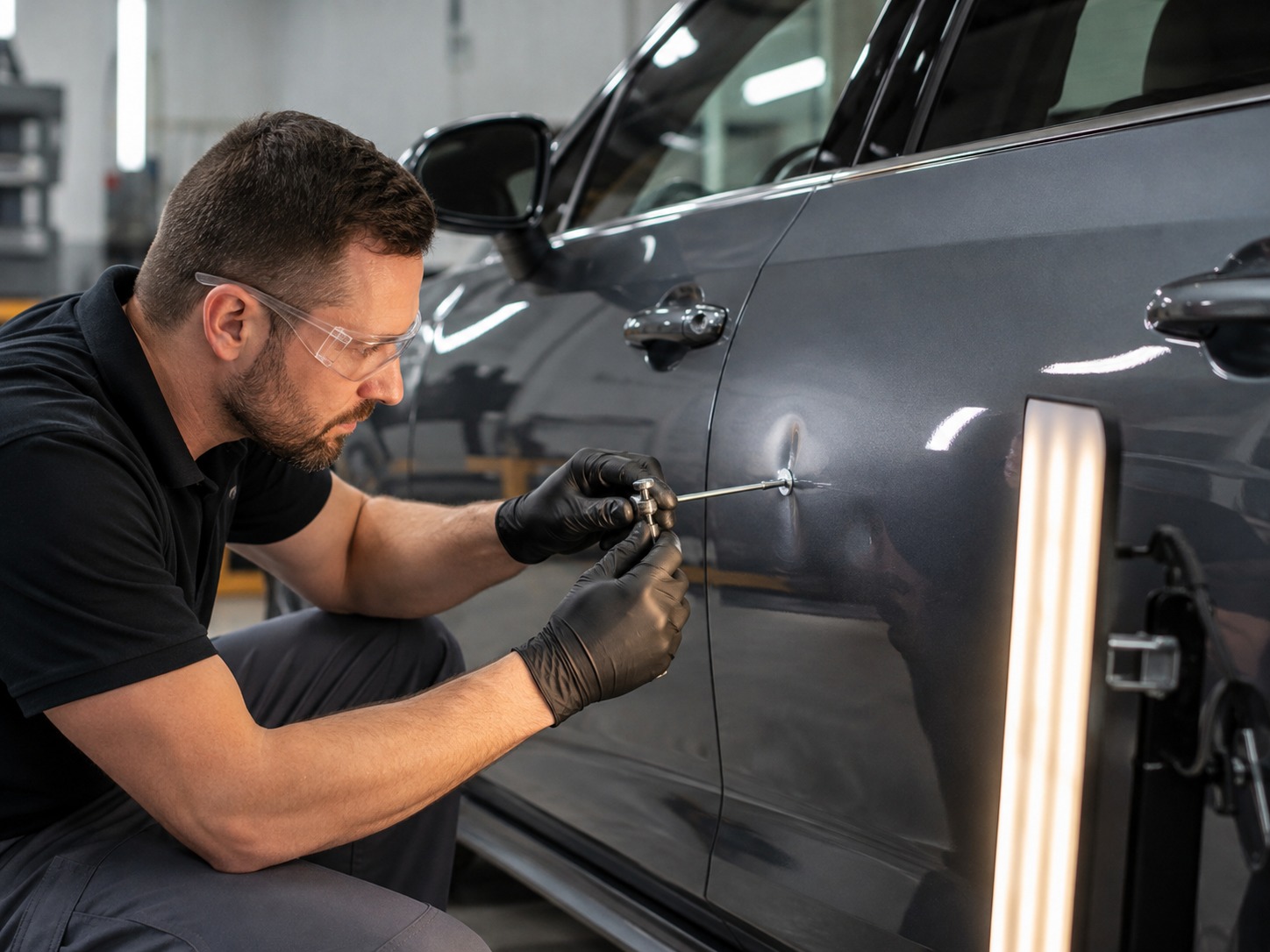 Door ding repair services in Iowa City, IA